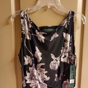 NWT ralph lauren stretch sheath dress